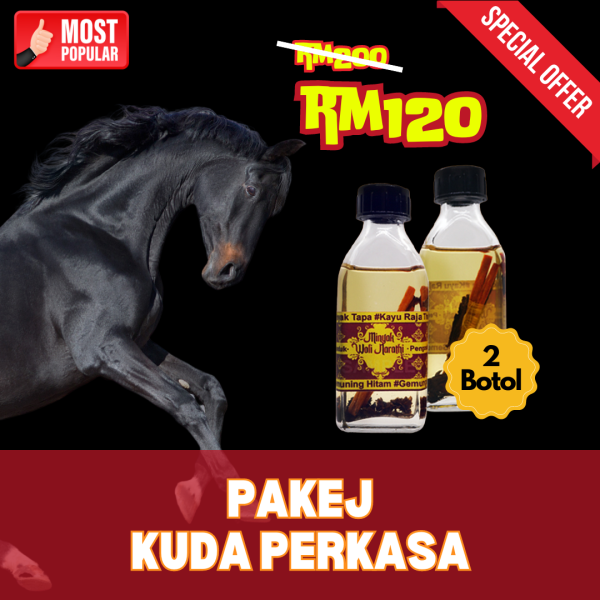 2 Botol ( Pakej Kuda Perkasa )